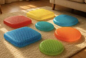 using seat cushions for extra comfortable chairs