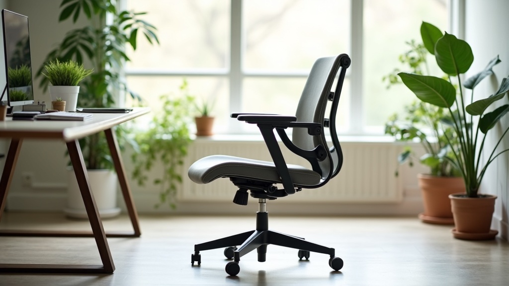 Eco-Friendly Ergonomic Chair made from recycled materials