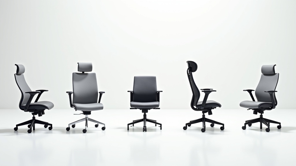 Wide Seat Ergonomic Computer Chair Lineup